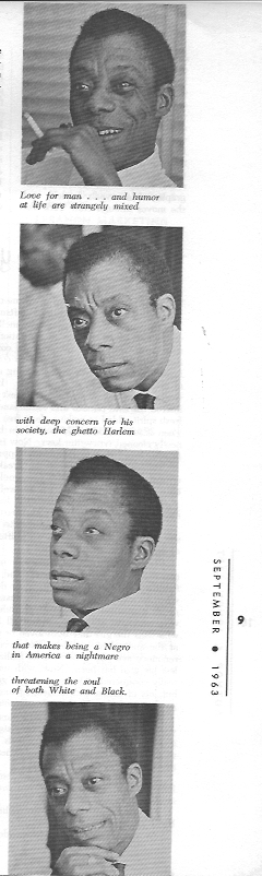 James Baldwin photos by Arnold Gassan